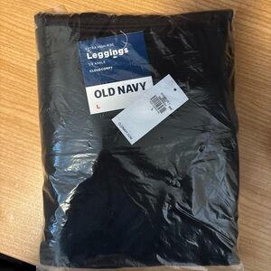 Old Navy Black High-Rise Leggings